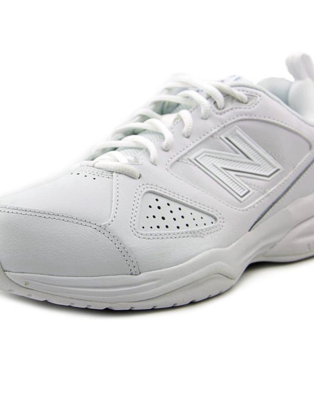 New Balance Men's 623v3 White Leather Running Shoes Athletic Sneaker